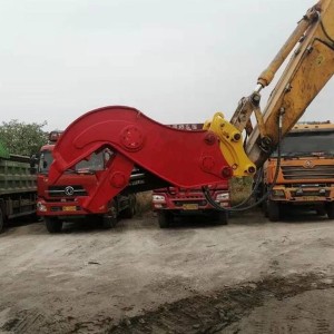 功能挖掘机粉碎钳 鄂式夹钳建筑拆除钳 混泥土液压拆迁机械